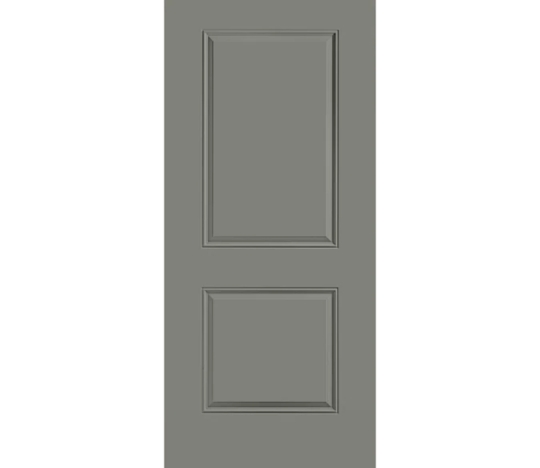 Dubuque 2 Panel Square Steel Entry Door